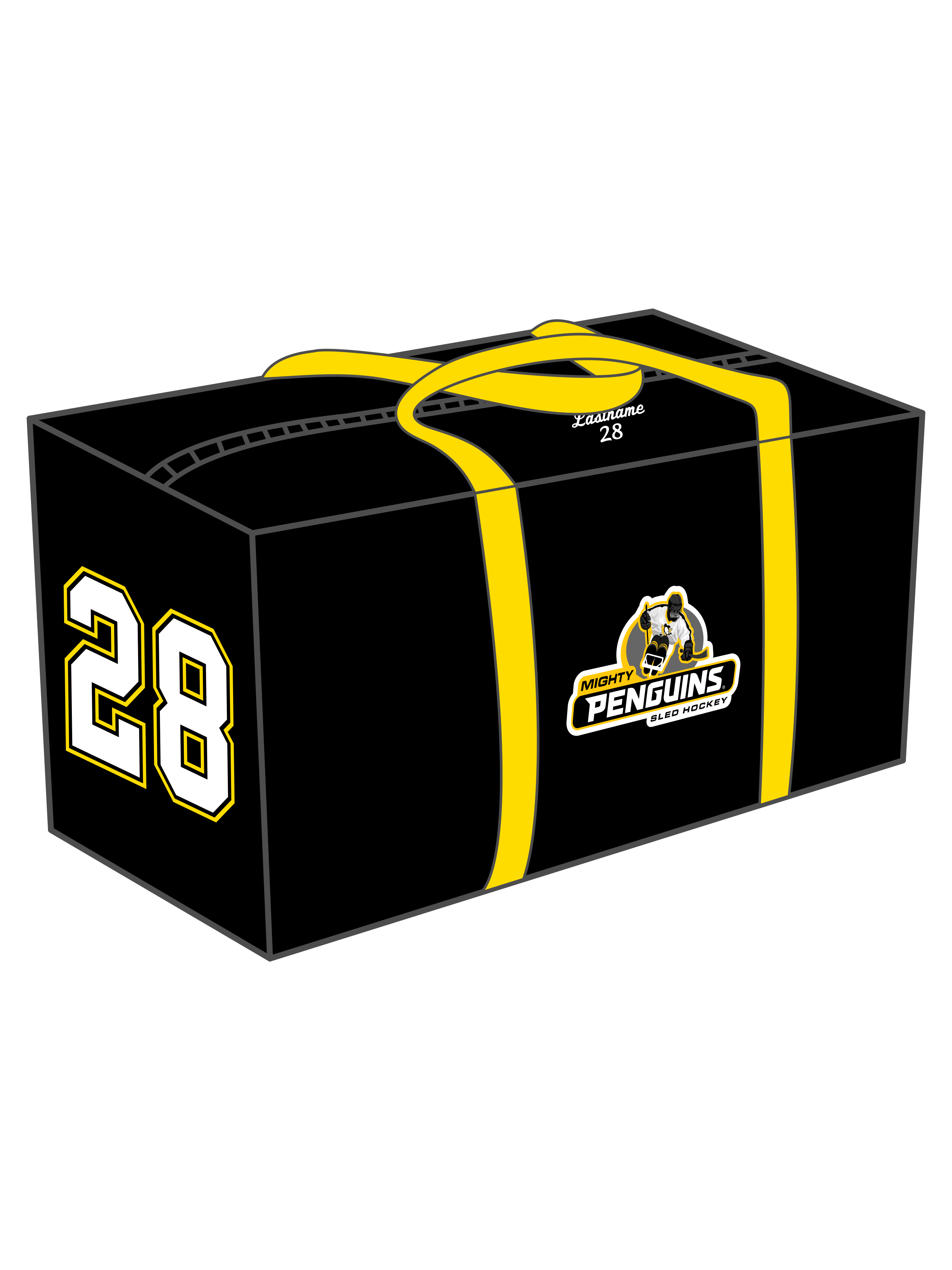 Canvas Hockey Bag - Mighty Penguins