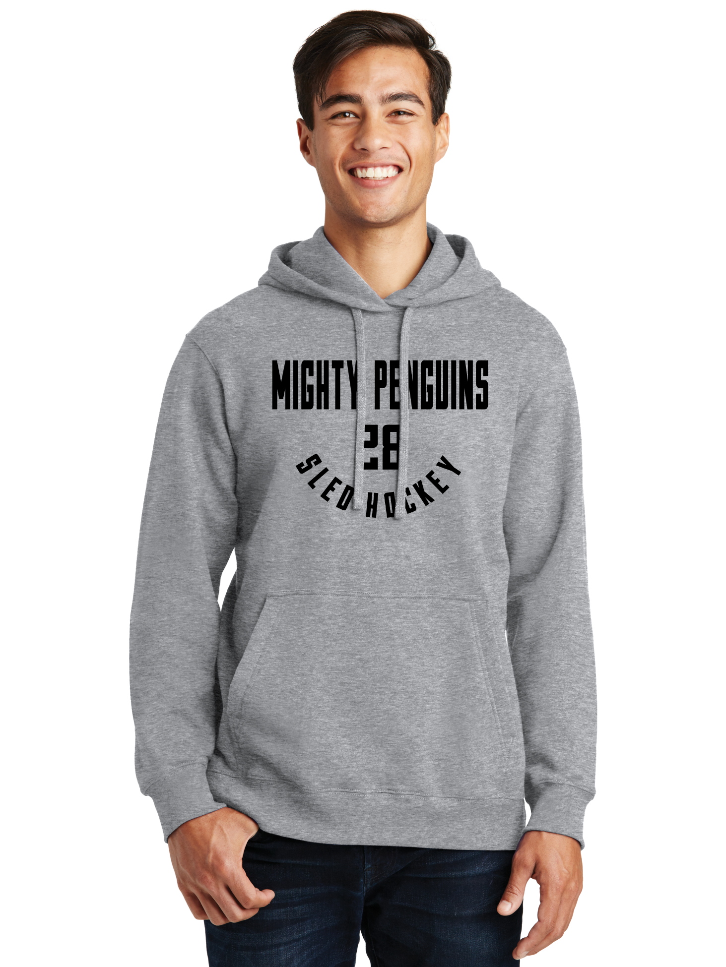 Player # Hoodie - Mighty Penguins