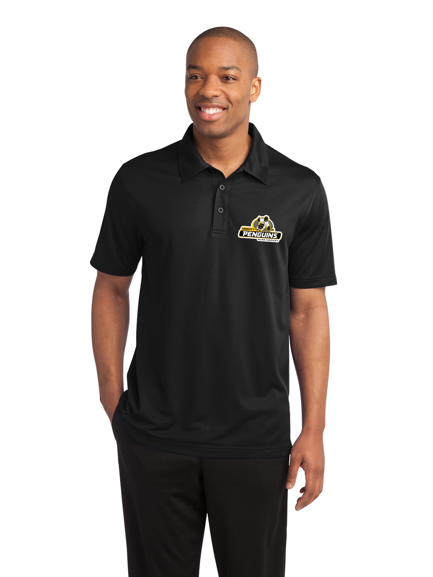 DGT Textured Polo - Mighty Penguins