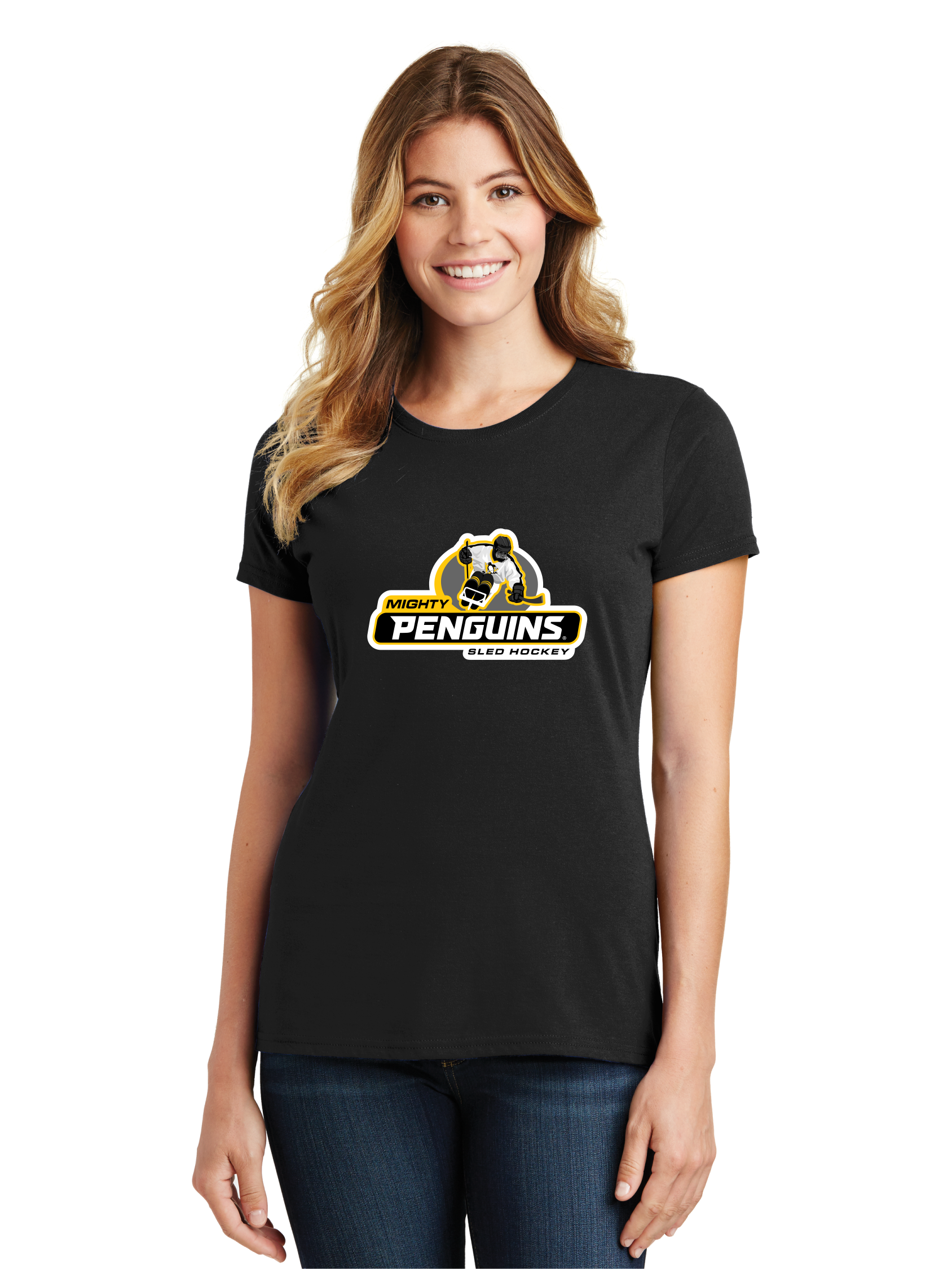 Logo Ladies T-Shirt - Mighty Penguins