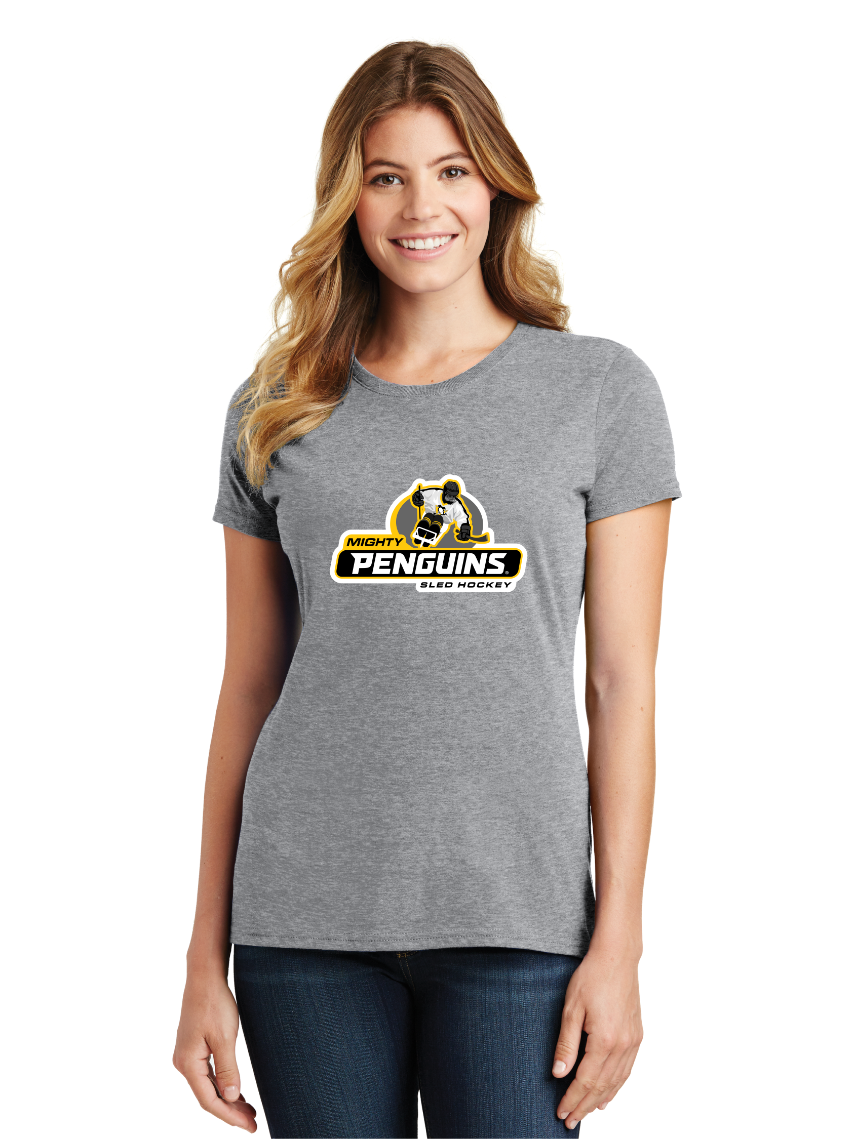 Logo Ladies T-Shirt - Mighty Penguins