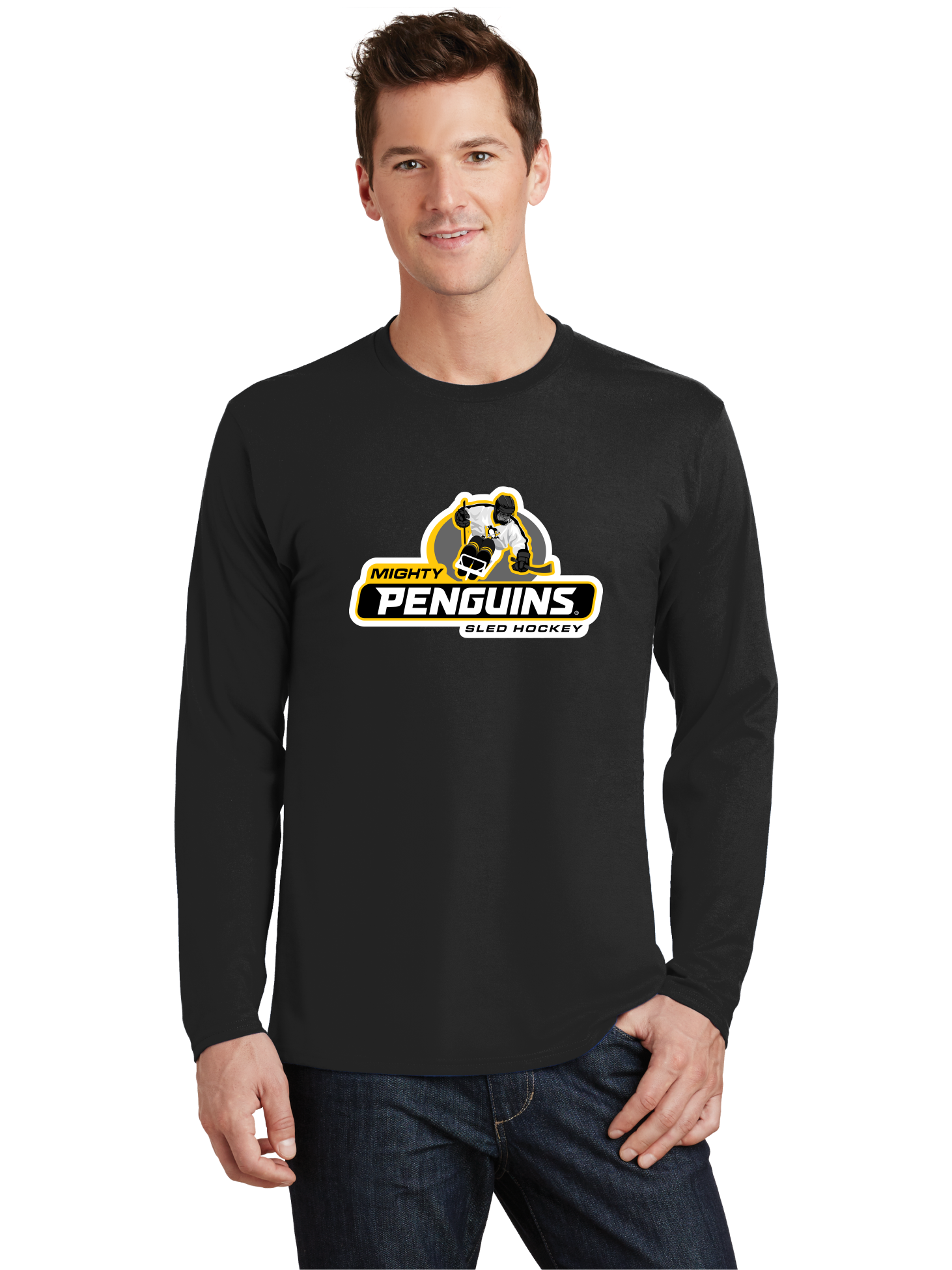 Logo LS T-Shirt - Mighty Penguins