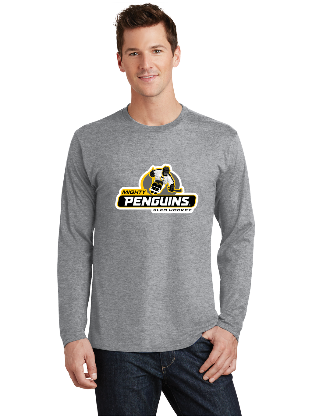 Logo LS T-Shirt - Mighty Penguins