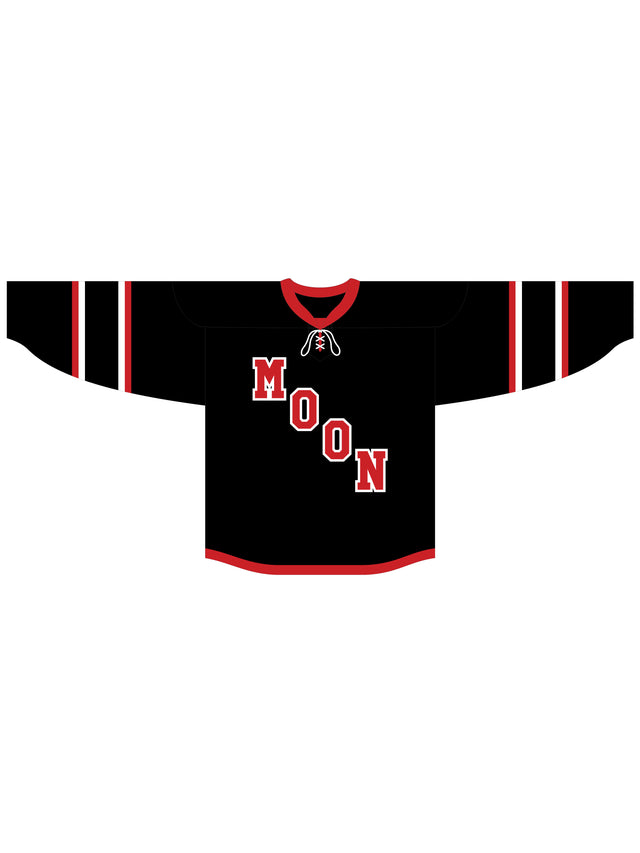 Black Game Jersey - Moon