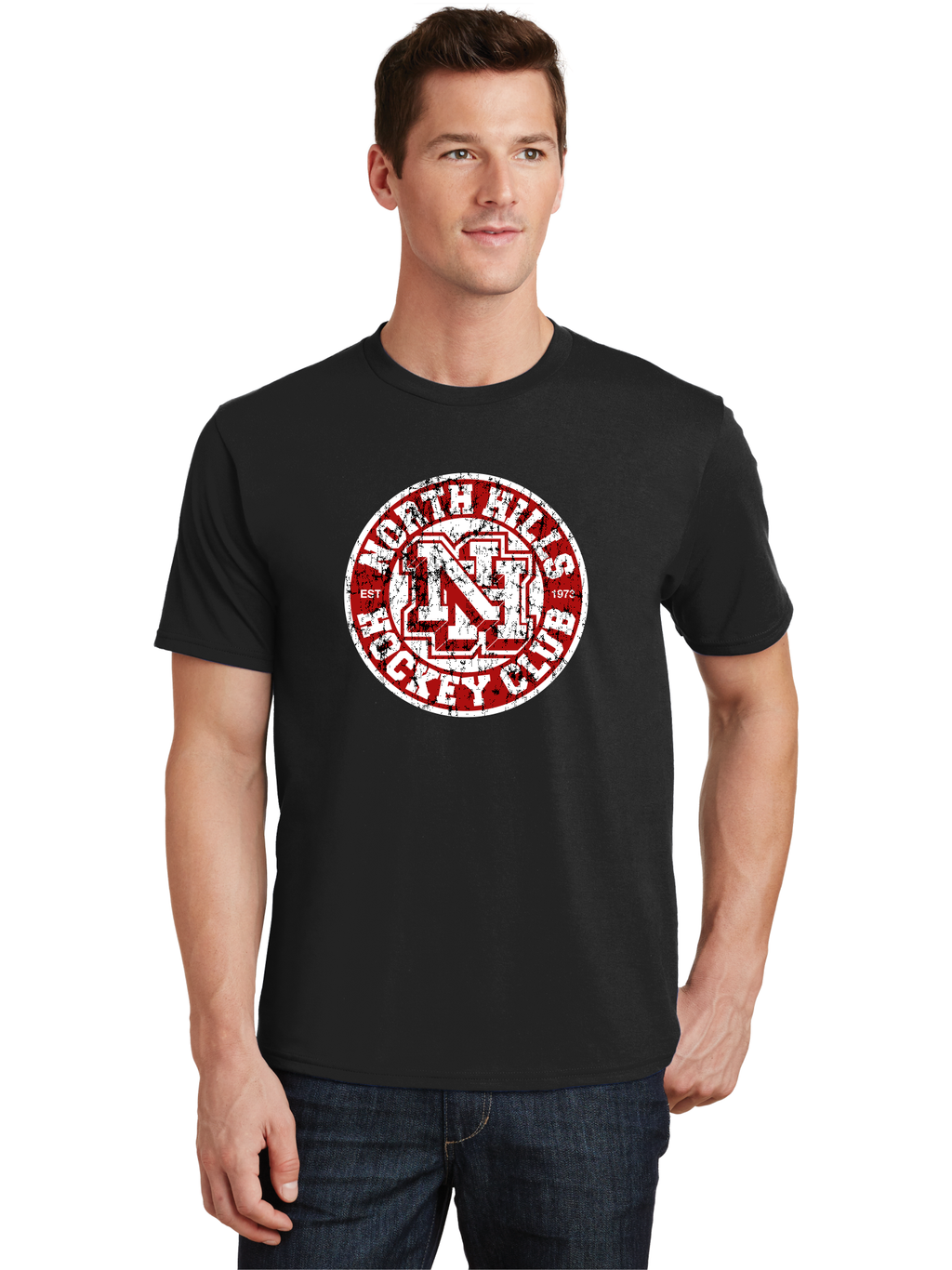 Distressed Logo T-Shirt - North Hills