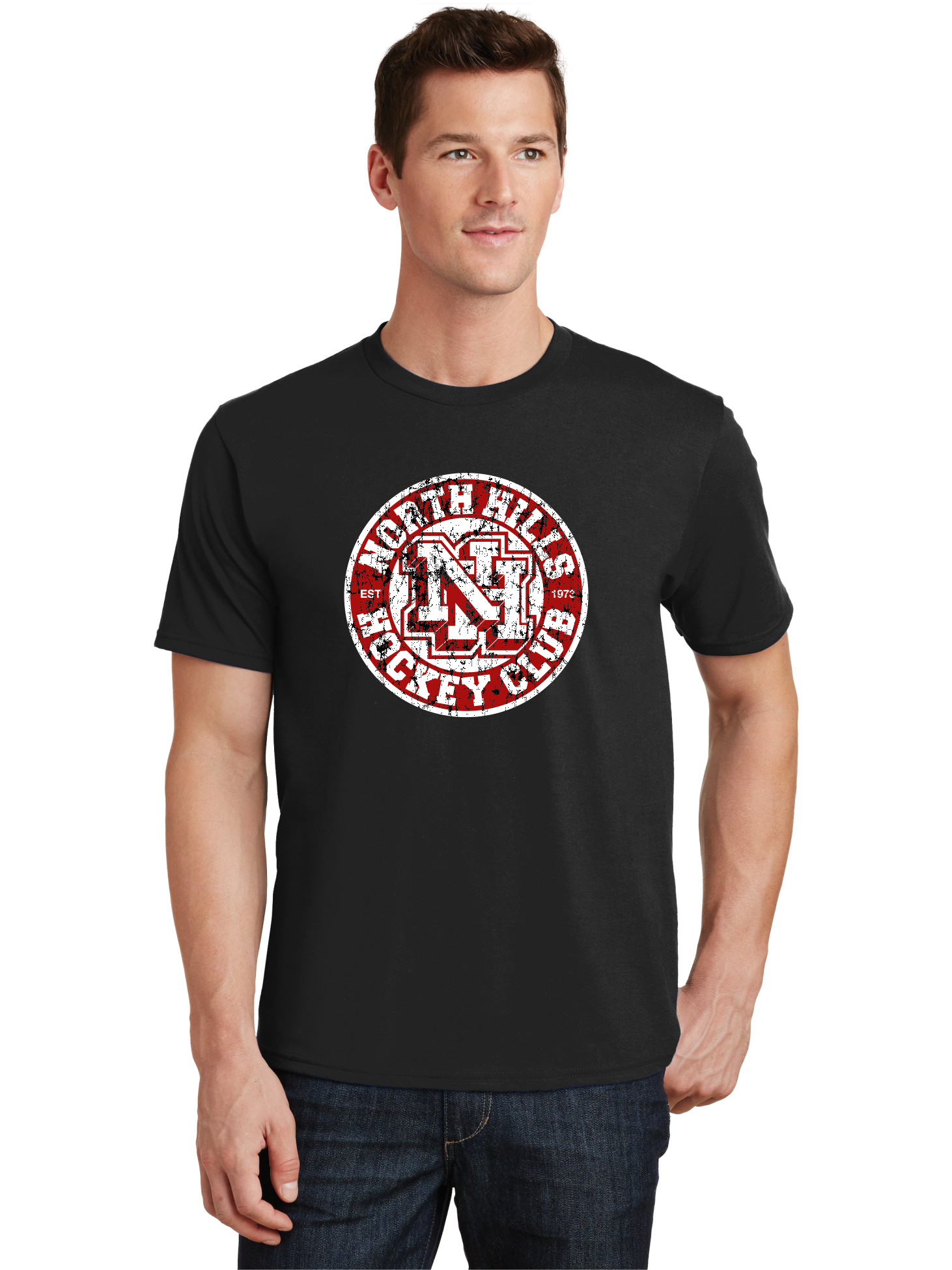 Distressed Logo T-Shirt - North Hills