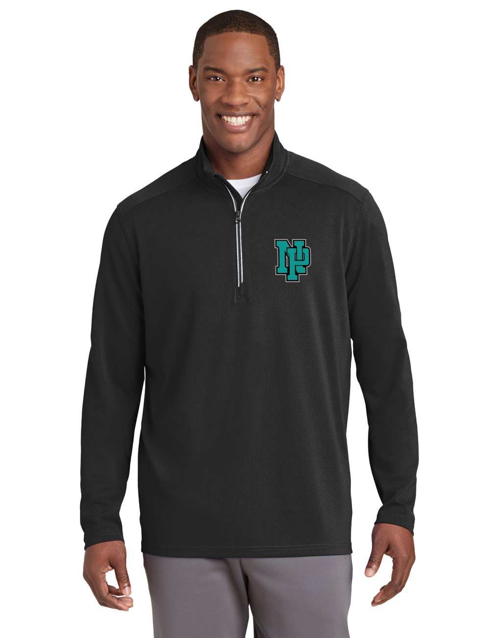 DGT Textured Quarter Zip - NP