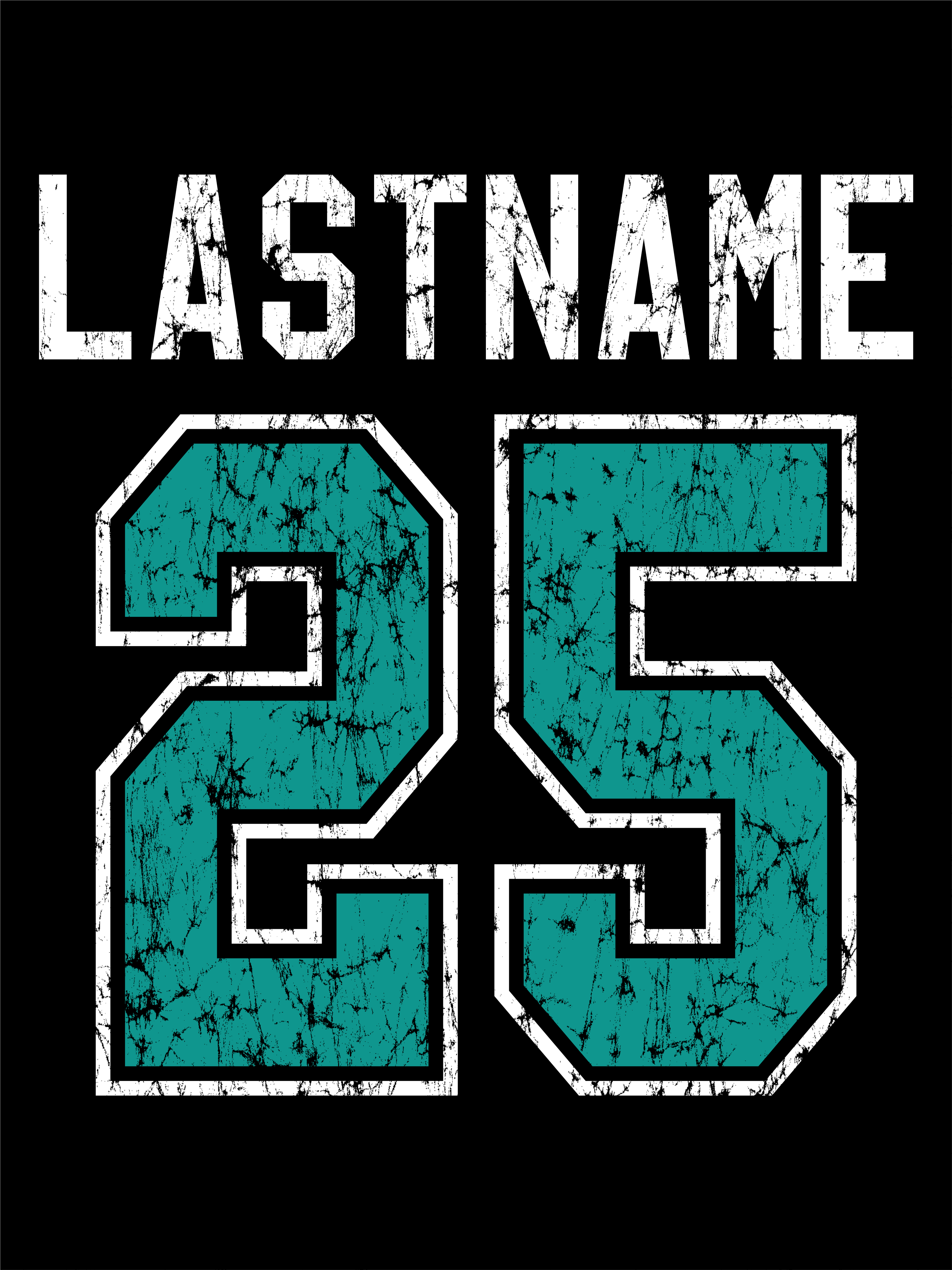 Distressed Logo T-Shirt - NP