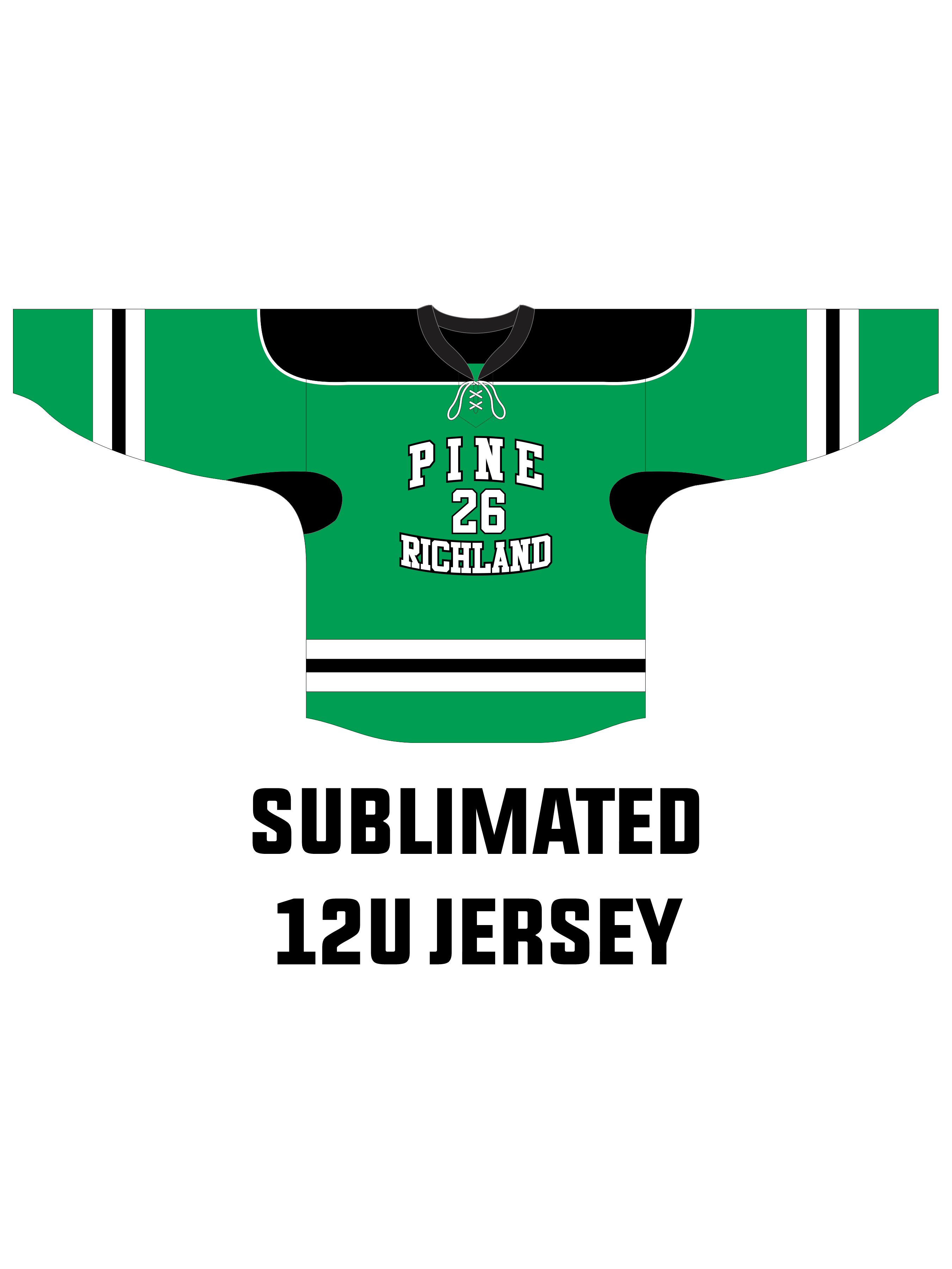 12U Jersey - Pine Richland