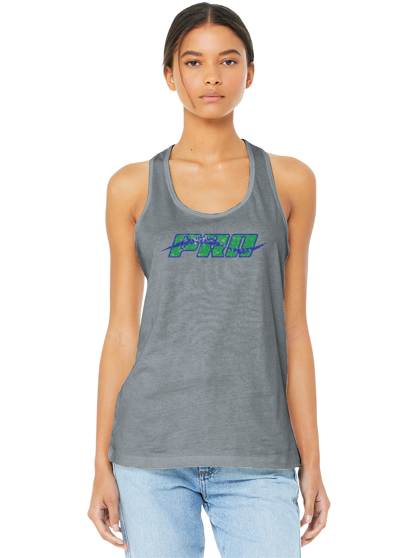 Distressed Logo Tank Top - PRA