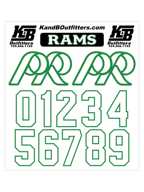 Helmet Decals - Pine Richland
