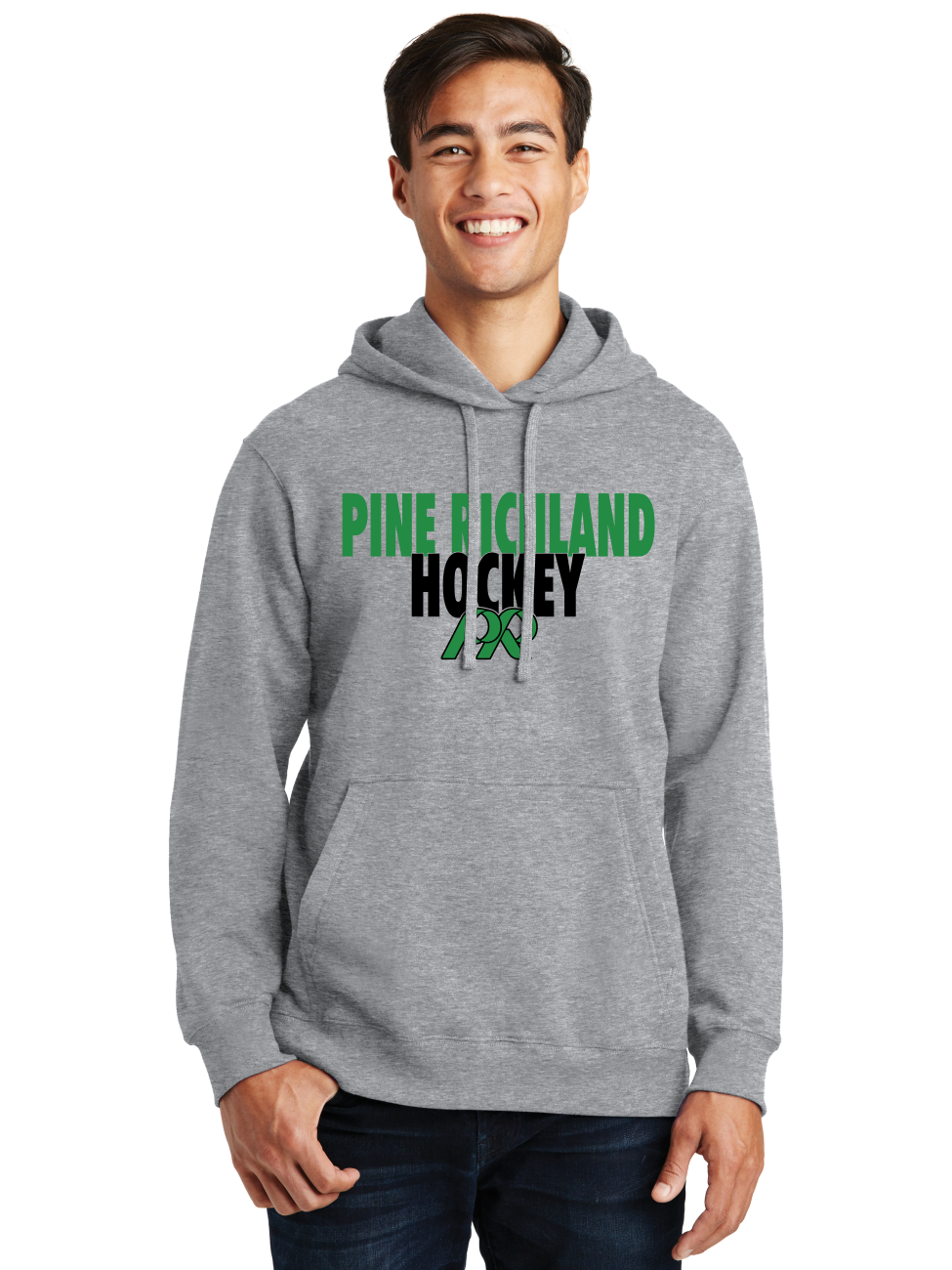 Text Hoodie - Pine Richland