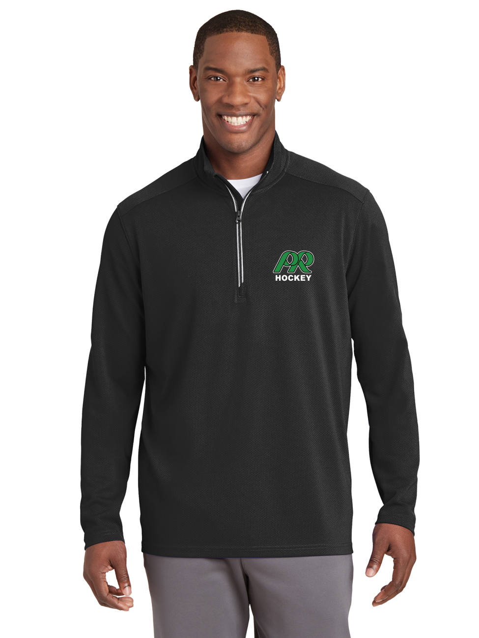 DGT Textured Quarter Zip - Pine Richland