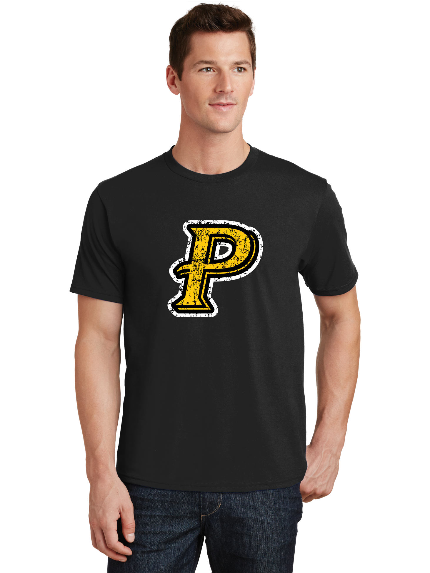Distressed Logo T-Shirt - PSCS