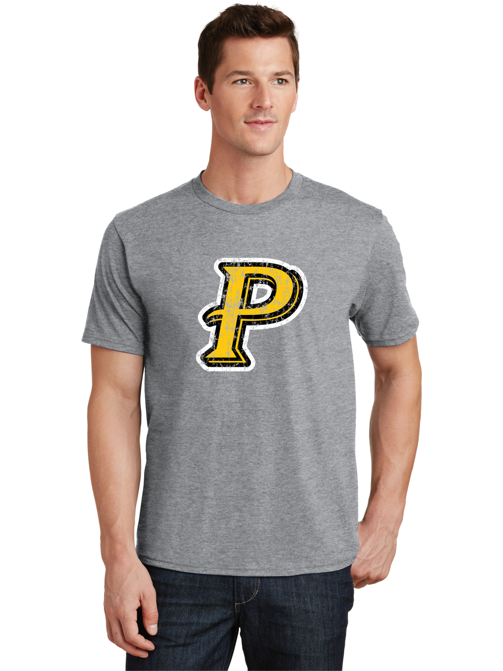 Distressed Logo T-Shirt - PSCS
