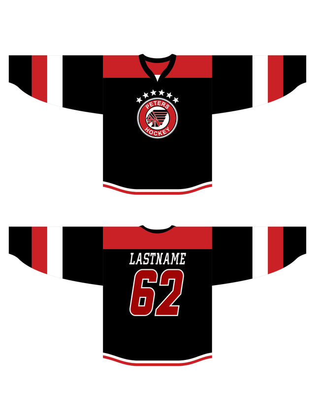 Jr Indians Game Jersey - Peters Twp