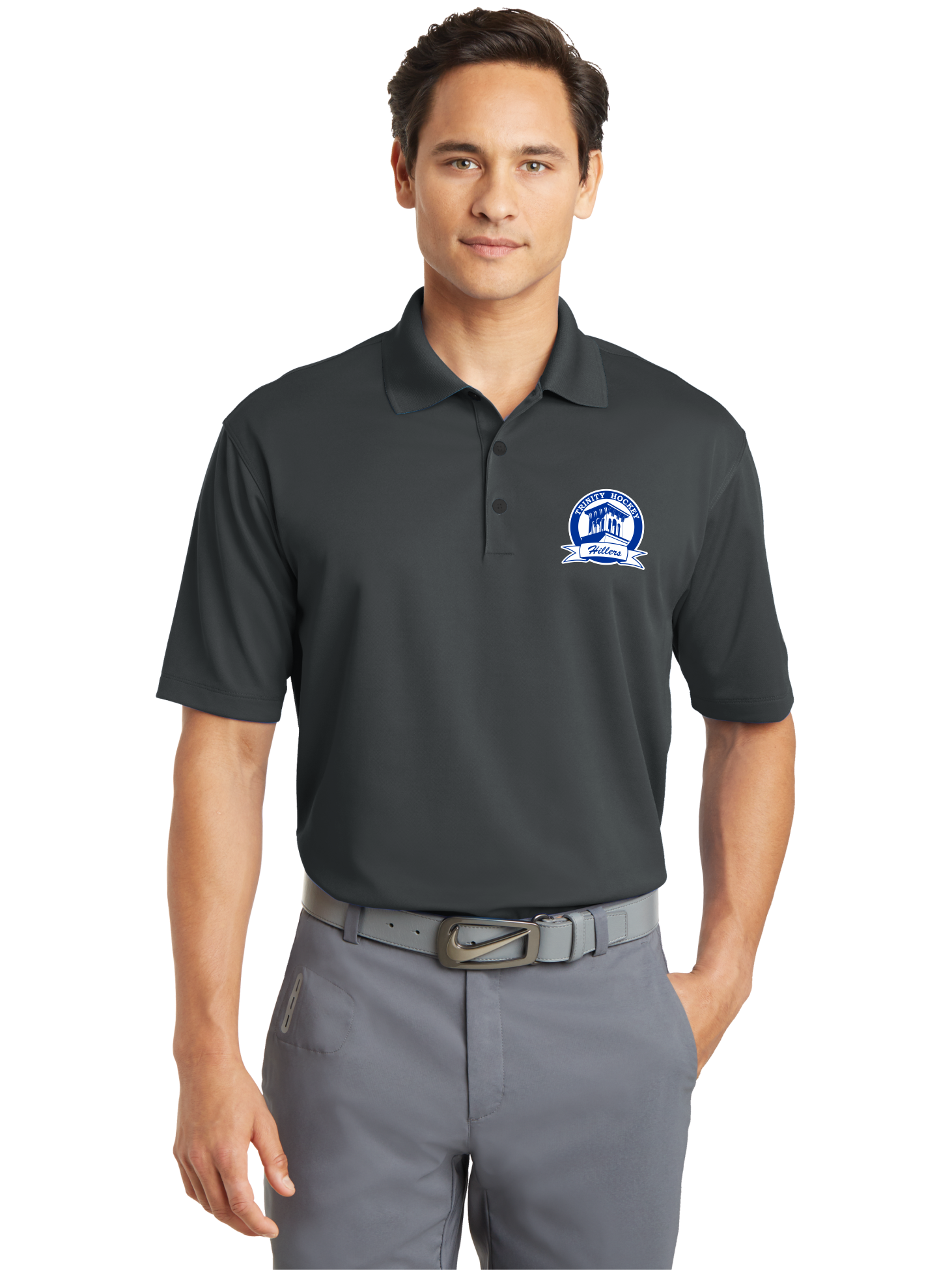 Embroidered Nike Polo - Trinity