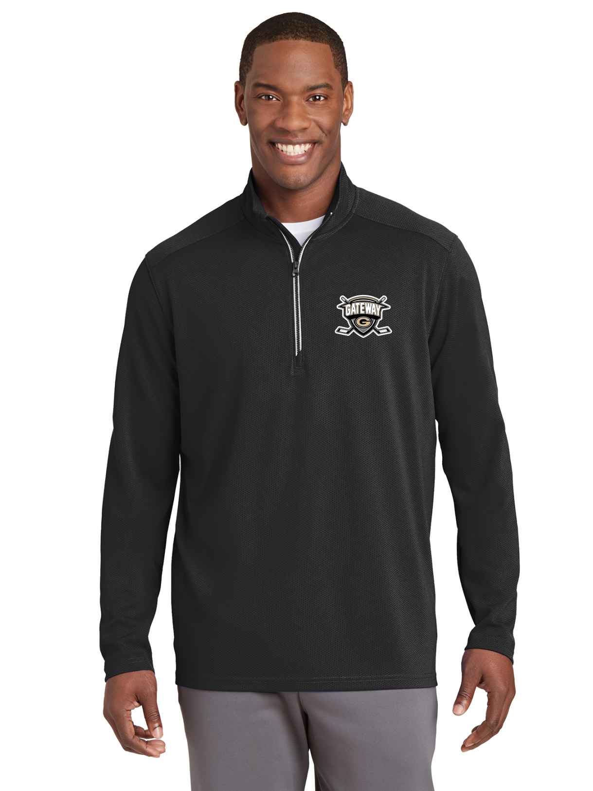 DGT Textured Quarter Zip - Gateway