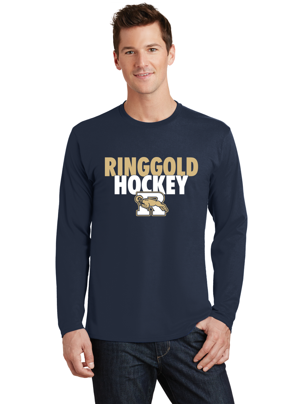 Text LS T-Shirt - Ringgold
