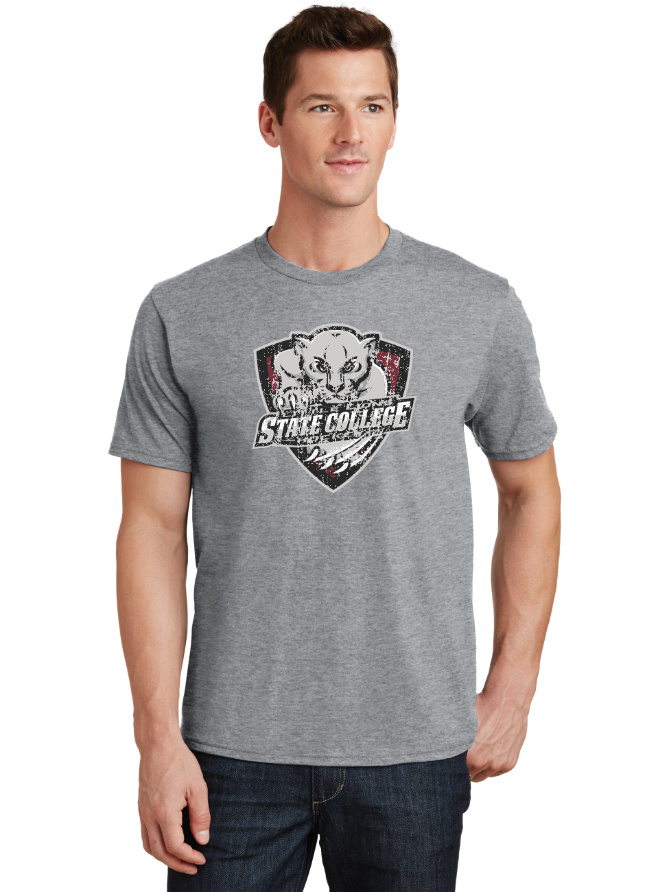 Distressed Logo T-Shirt - State College HS