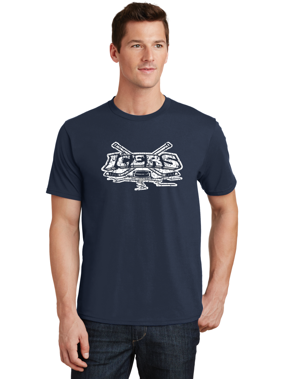 Distressed Logo T-Shirt - Icers