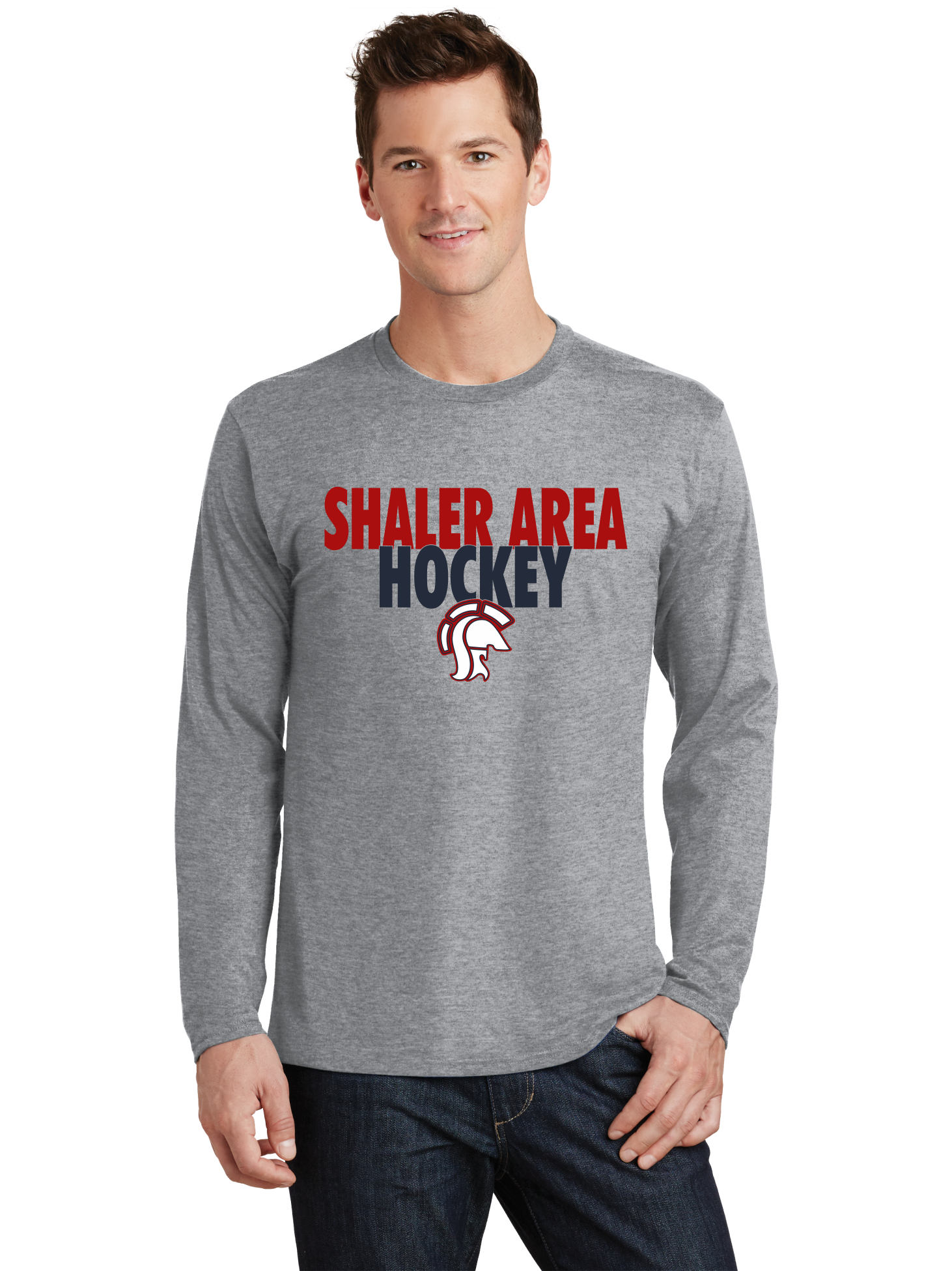 Text LS T-Shirt - Shaler