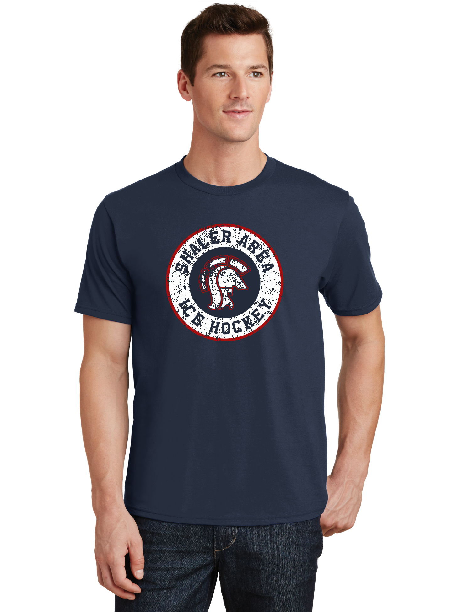 Distressed Logo T-Shirt - Shaler
