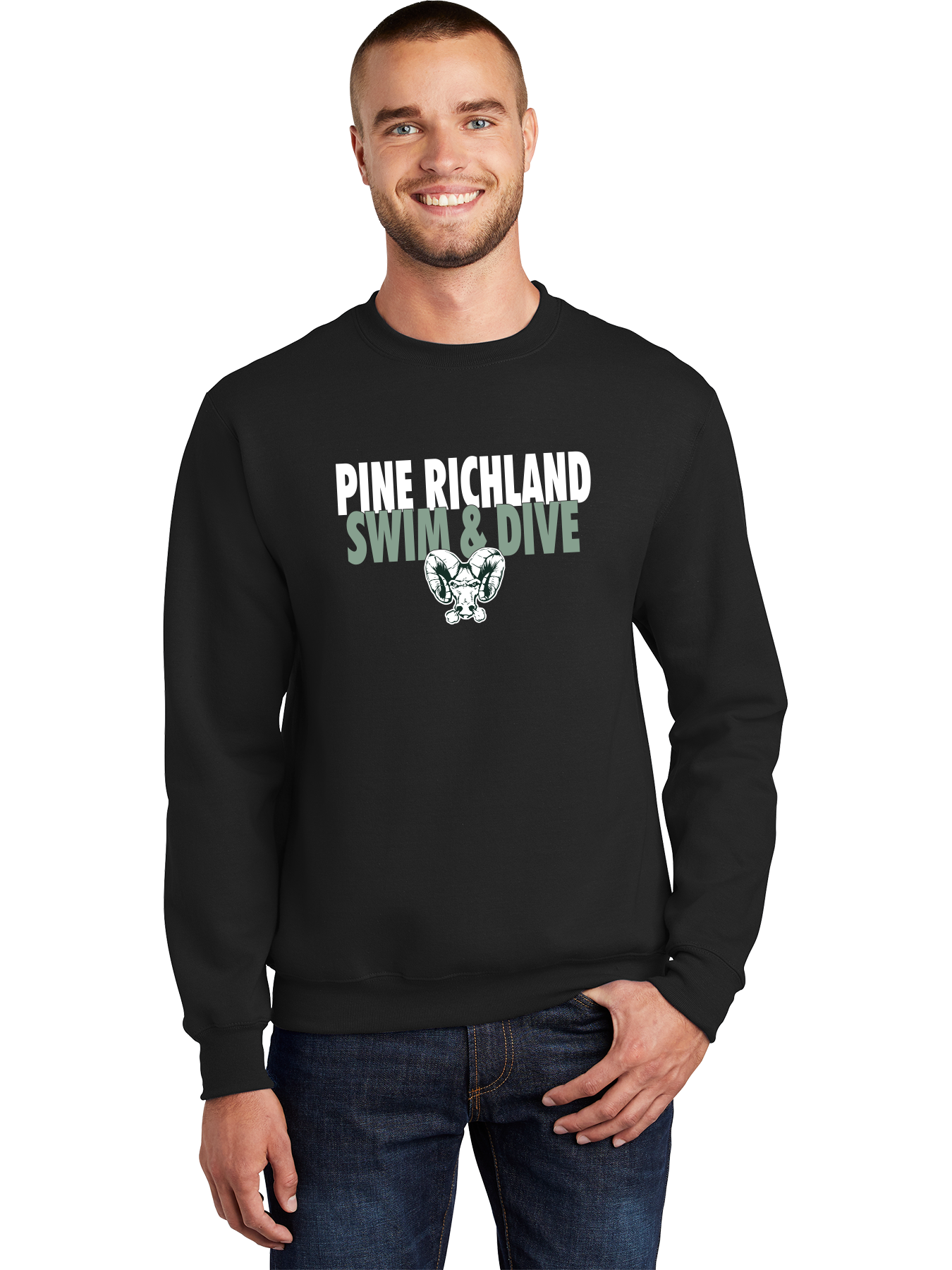 Text Crew Neck - PR Swim & Dive