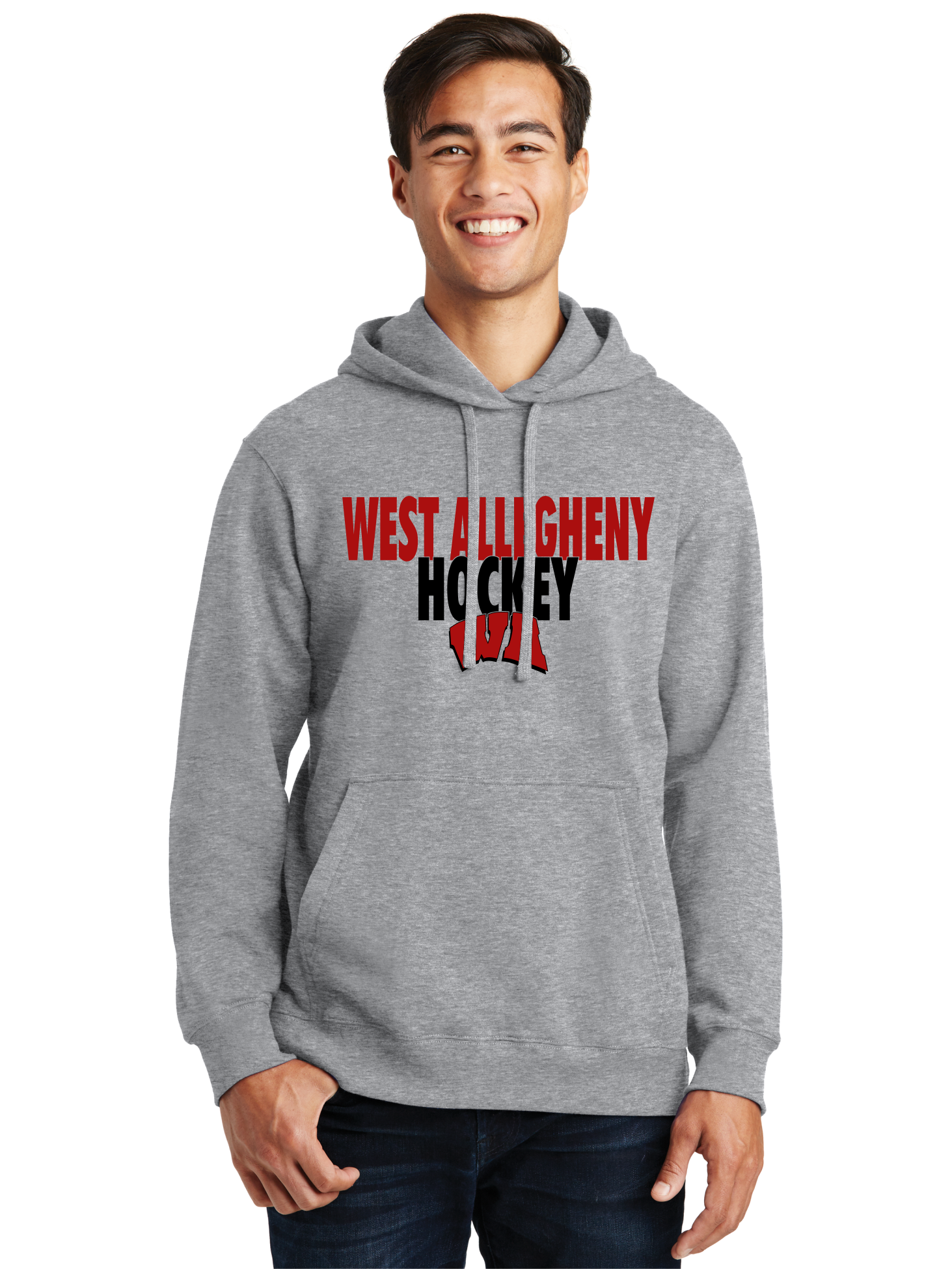Text Hoodie - West Allegheny