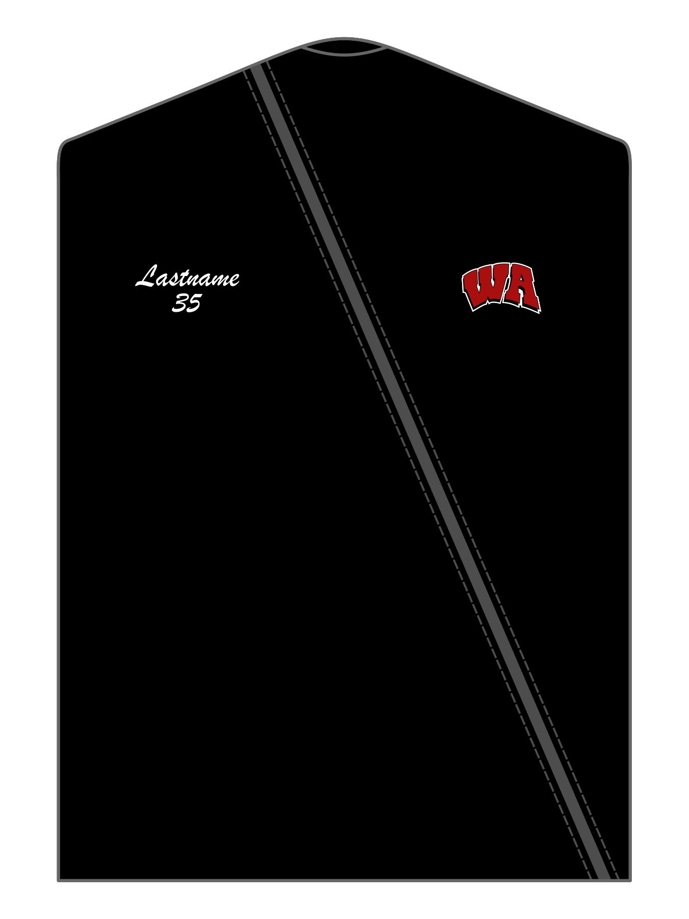 Custom Jersey Bag - West Allegheny