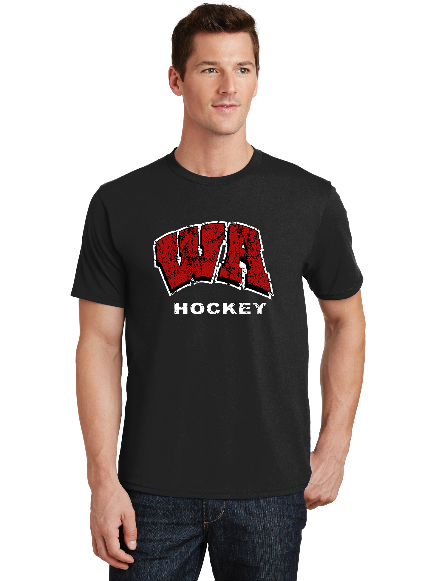 Distressed Logo T-Shirt - West Allegheny