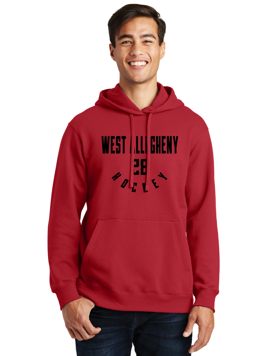 Player # Hoodie - West Allegheny