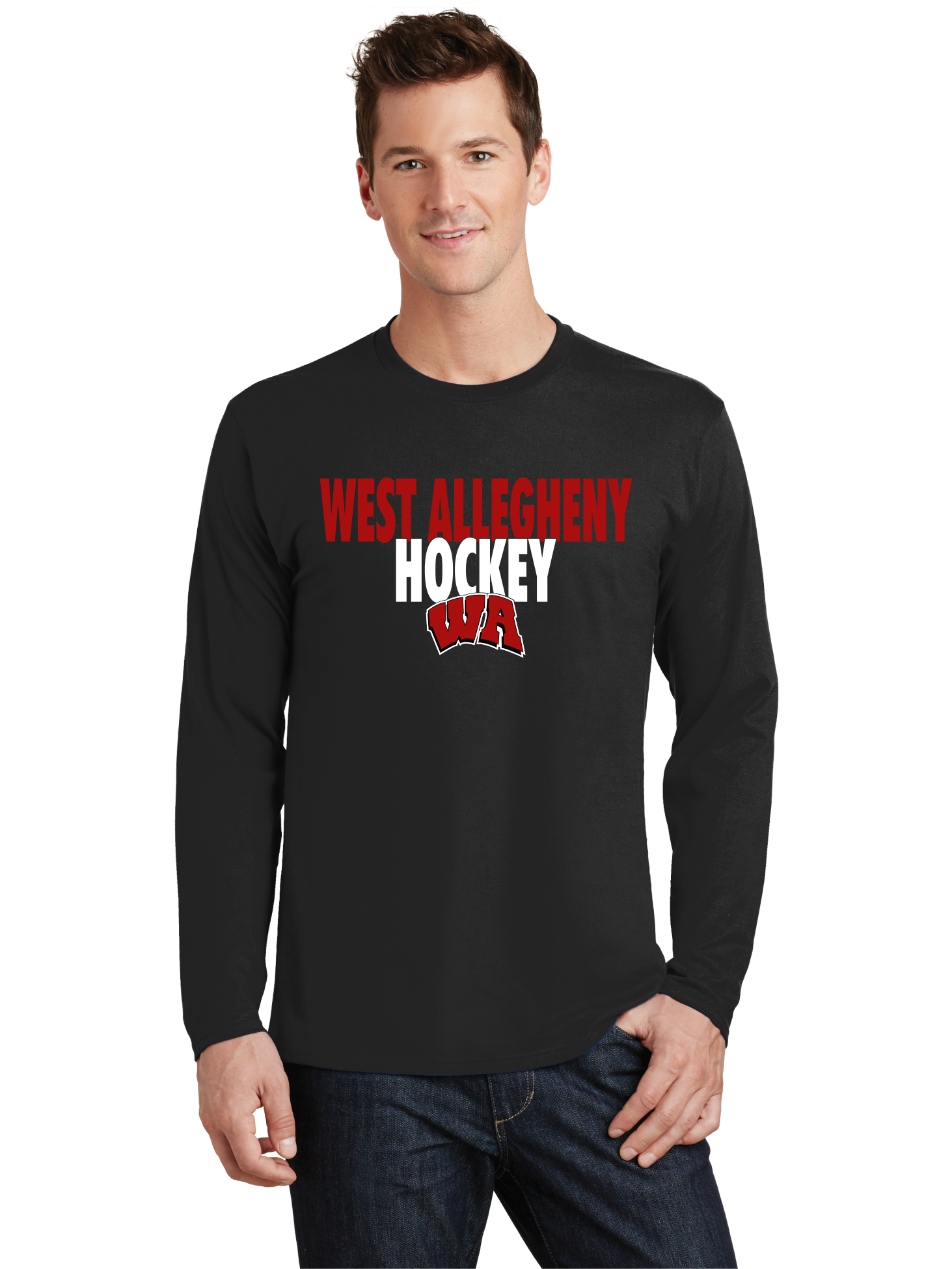 Text LS T-Shirt - West Allegheny