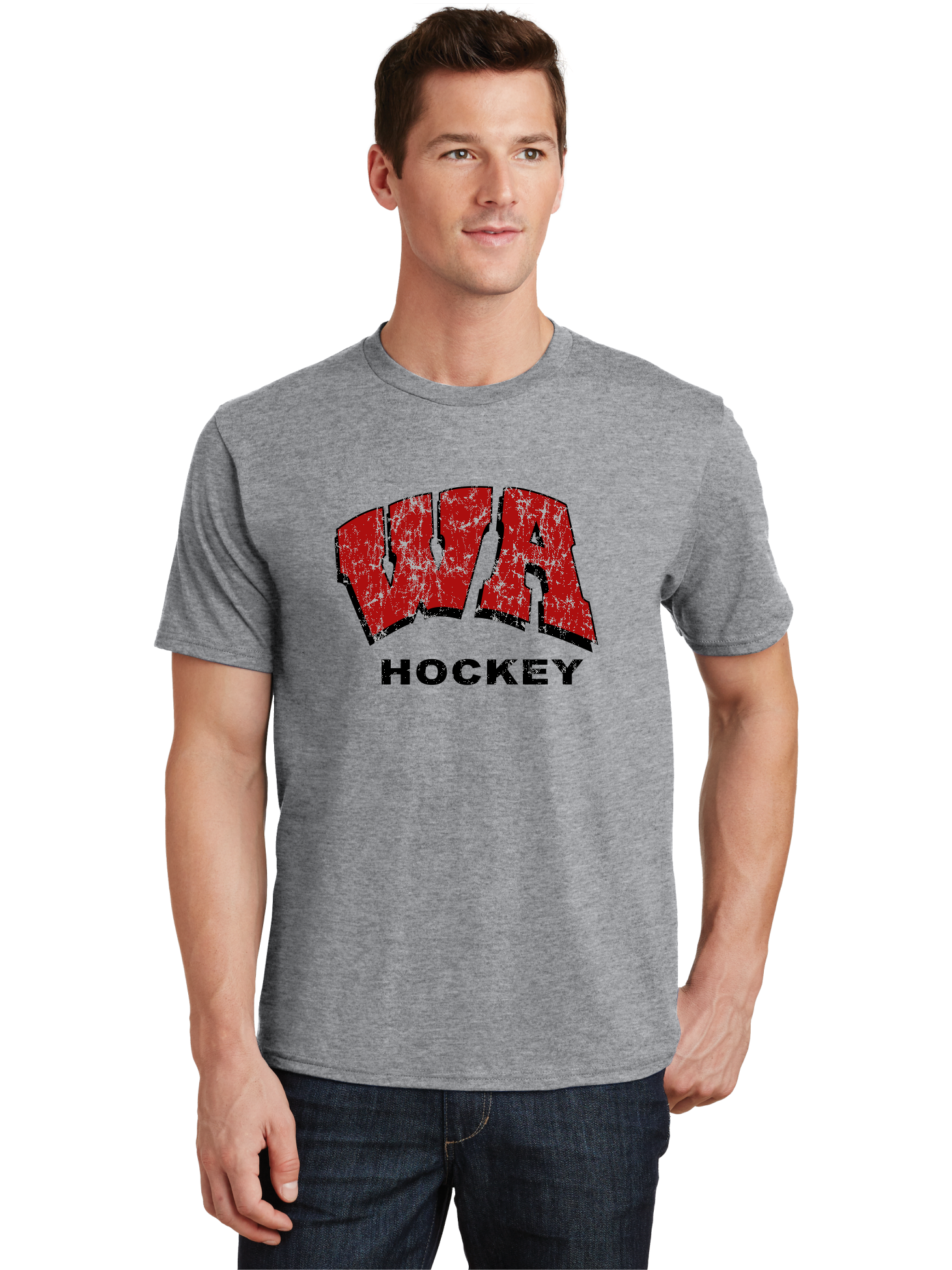 Distressed Logo T-Shirt - West Allegheny