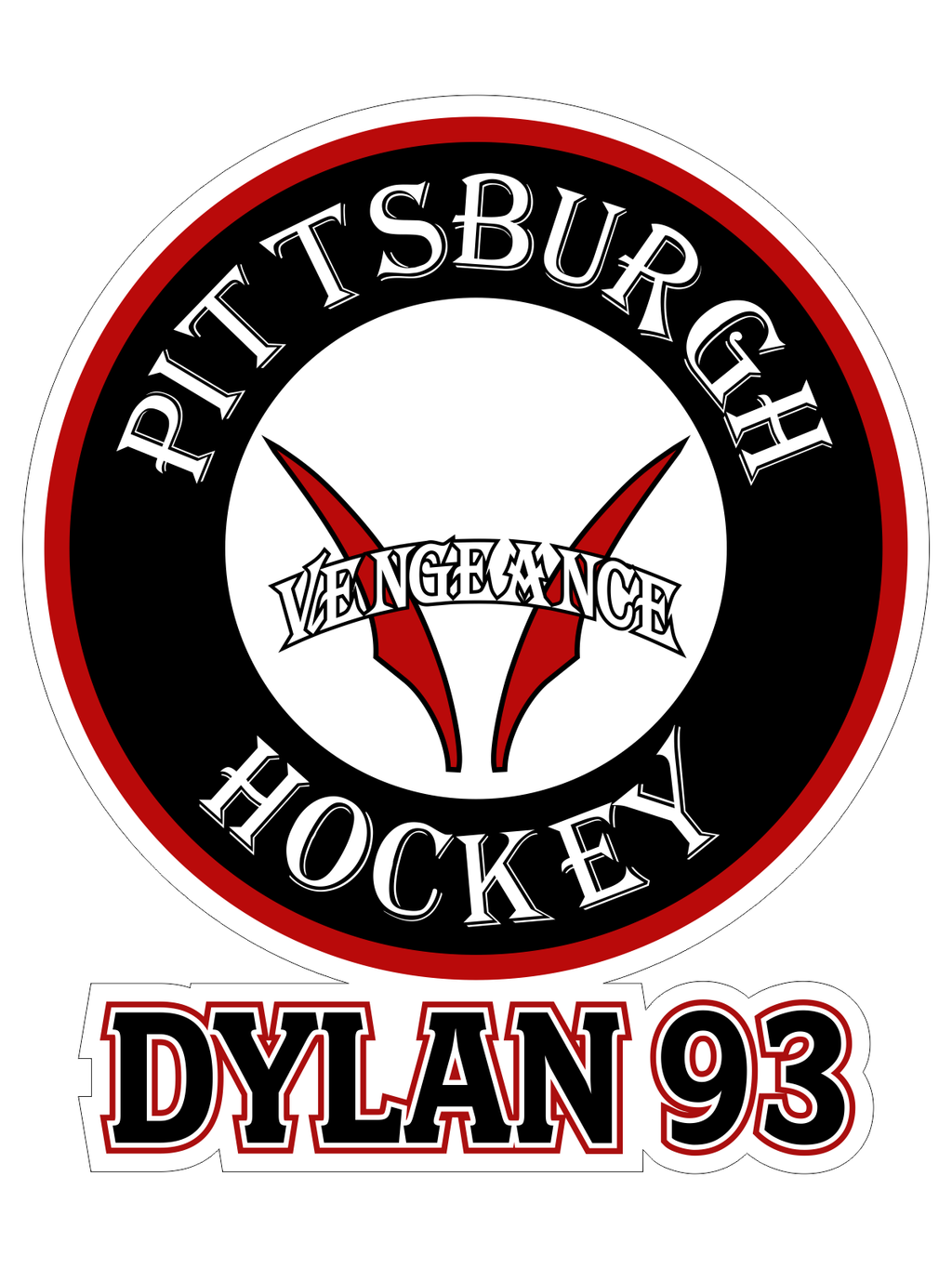 Window Decal - Vengeance