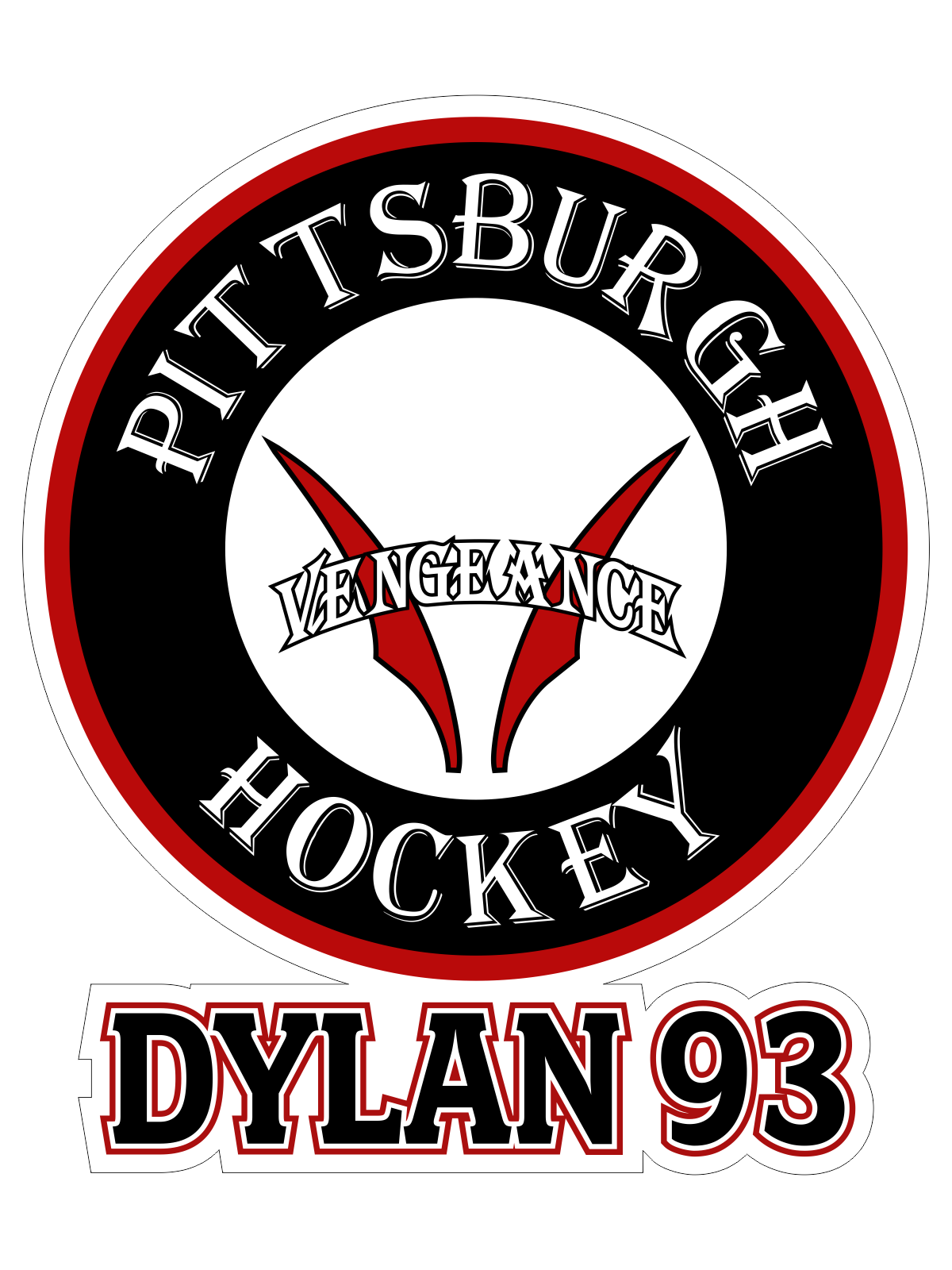 Window Decal - Vengeance