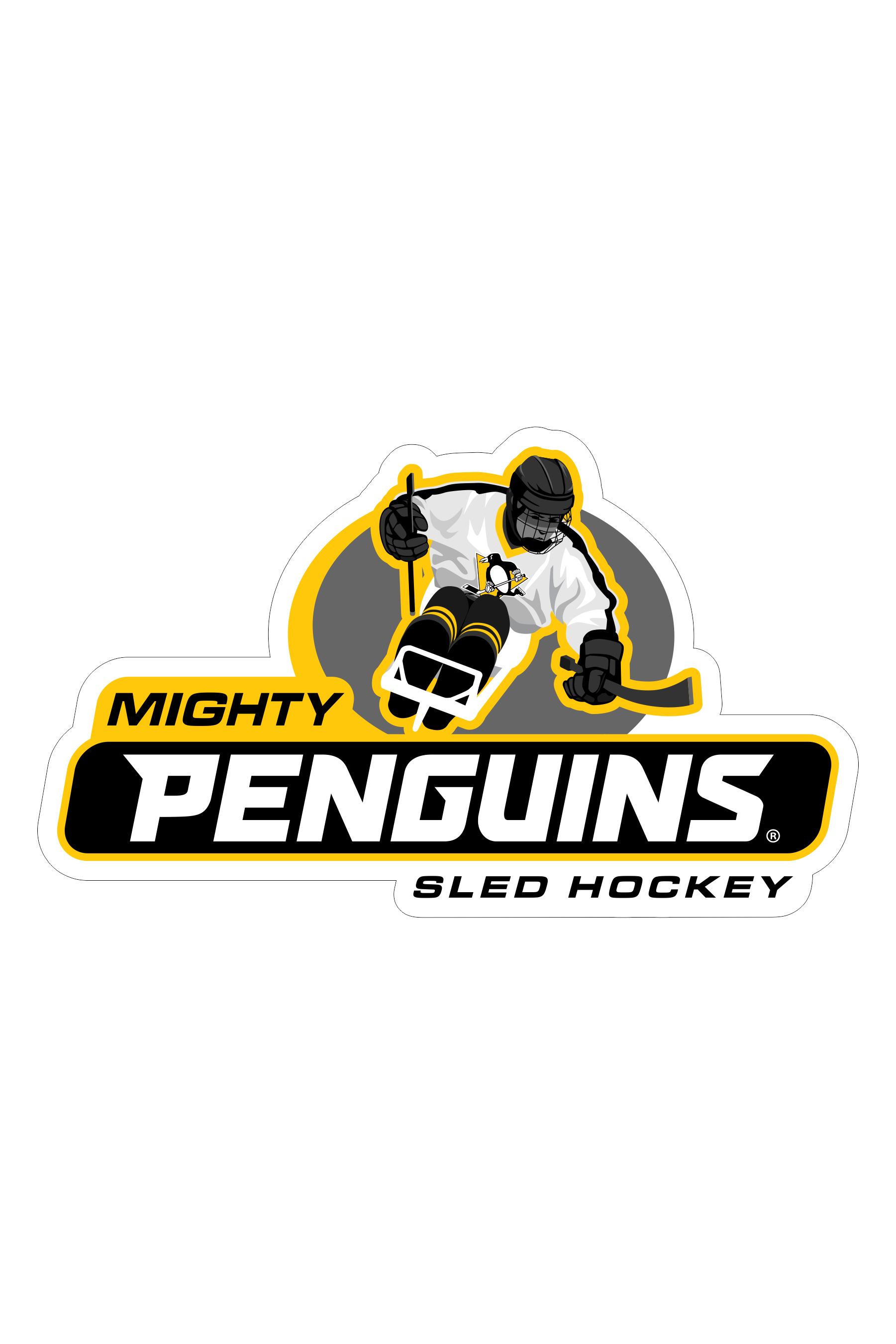 Window Decal - Mighty Penguins