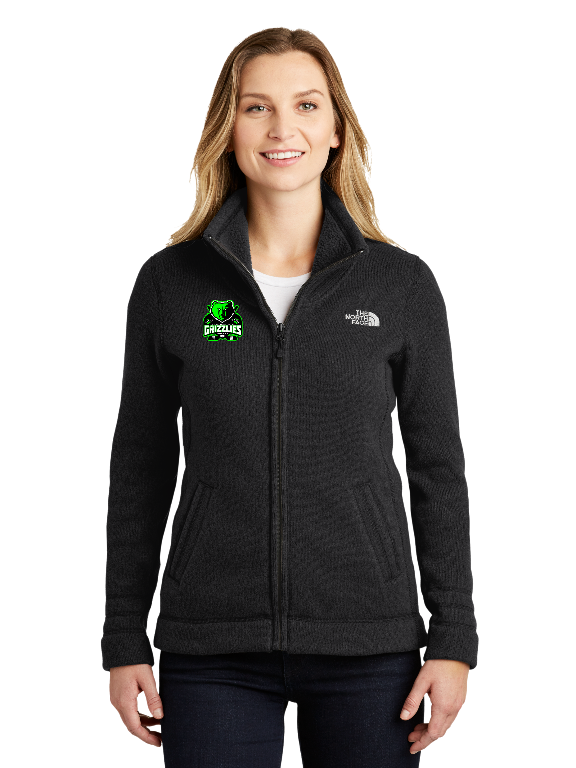 The North Face® Ladies Sweater Fleece Jacket - Grizzlies