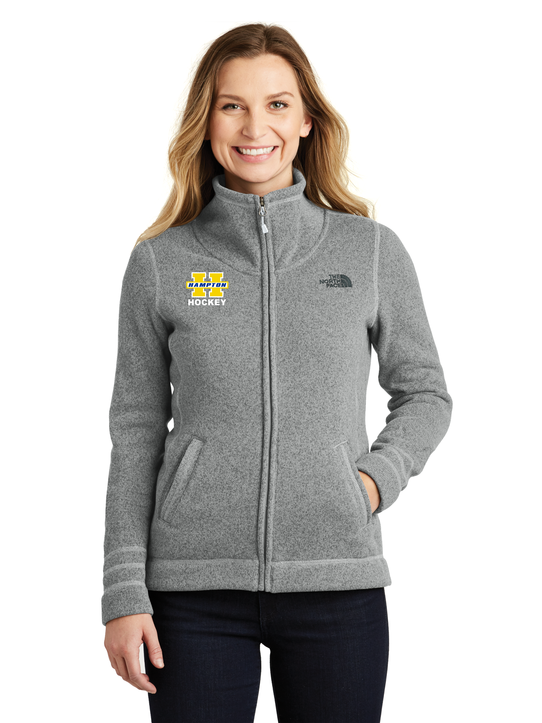 The North Face® Ladies Sweater Fleece Jacket - Hampton