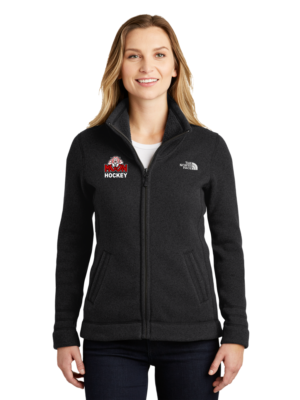 The North Face® Ladies Sweater Fleece Jacket - Moon