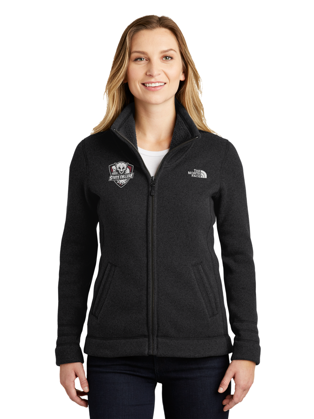 The North Face® Ladies Sweater Fleece Jacket - State College HS
